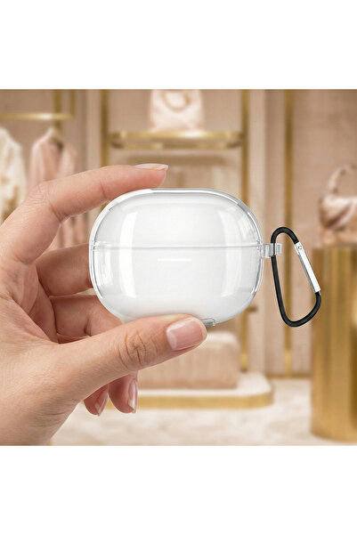 CaseOnn حافظة ريدمي بادز 8 برو من السيليكون غير اللامع باللون الوردي مع حزام ...