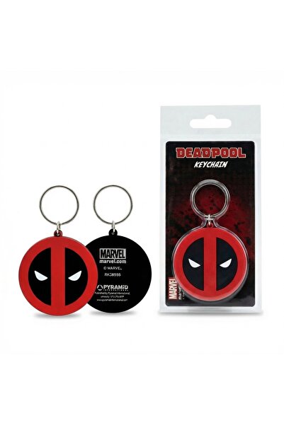 Pyramid International Breloc Chei Marvel din PVC - Logo Deadpool