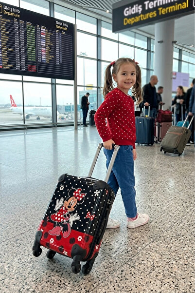 Laguna Minnie Mouse Siyah Çocuk Valizi