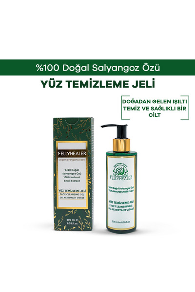 Fellyhealer جل تنظيف الوجه بخلاصة الحلزون