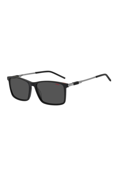 Hugo Boss HG 1099/S 003/IR Men's Sunglasses, Black, Rectangular, 56 mm