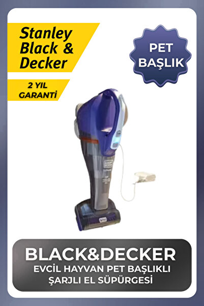 Black&Decker Black Decker 12v 1.5ah Lithium-ion Evcil Hayvan Pet Başlıklı Şar...