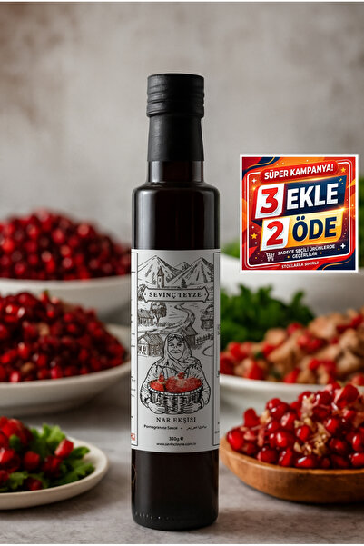 Organik Teyze Sevinç Teyze Nar Ekşisi, Pomegranate Syrup 350g