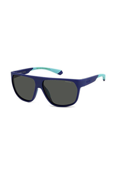 Polaroid Men's Sunglasses Pld 7053/s Fll/m9, Plastic, Blue, 60 Mm