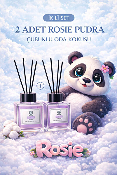 rosie Pudra 2 adet Çubuklu Oda Kokusu 100 ml