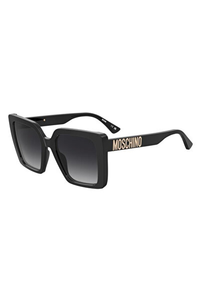 Moschino Women's Sunglasses Moschino MOS172/S 807/9O, Plastic, Black, 54 mm