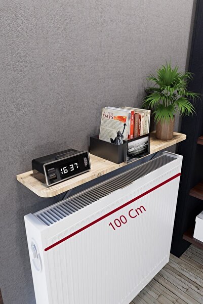 Mirobi Soravel Petek Üstü Uçan Raf Dresuar Kalorifer Peteği Rafı 100 X 18 Cm ...