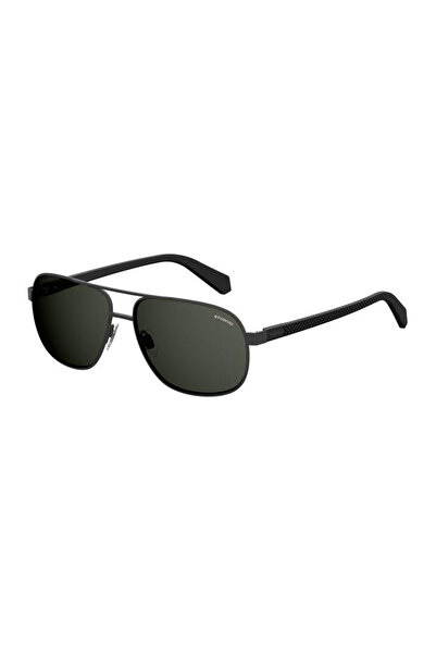 Polaroid Men's Sunglasses PLD 2059/S 003/M9, Black, Aviator, 60 mm