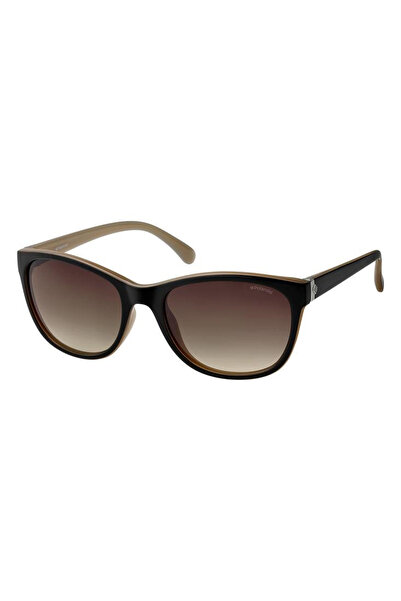 Polaroid P8339 KIHLA Women's Polarized Sunglasses, Black, Cat Eye, 55 mm