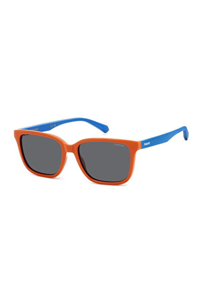 Polaroid Polarized Sunglasses Boys Polaroid PLD 8063/S L7Q/M9, Plastic, Orang...