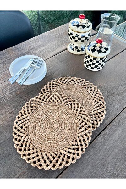 home inn Ανθεκτικό στους λεκέδες Σετ Μοντέρνας Επιτραπέζιας Σκεύης 2τμχ Σουπλ...