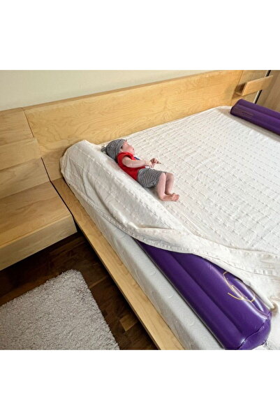 Empria Set bumpere gonflabile protectie pat copii, 2 bucati bumper, portabile...