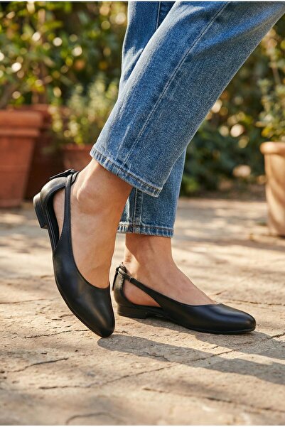 Bambi Siyah Kadın Babet K01885010309