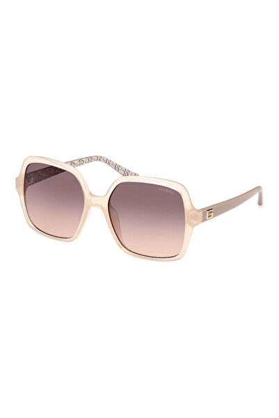 Guess Ochelari de soare Guess pentru femei GU7921H 57F, Plastic, Maro, 57 mm