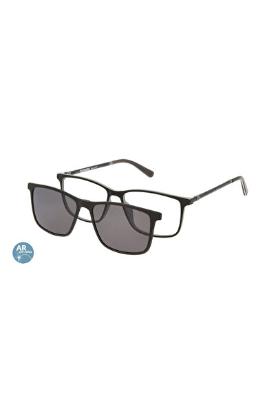 Solano Rame de ochelari CL 90205D polarizate ClipON pentru femei, plastic, ne...