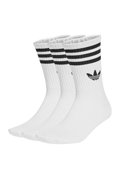 adidas Șosete tip crew cu 3 dungi, 3 perechi