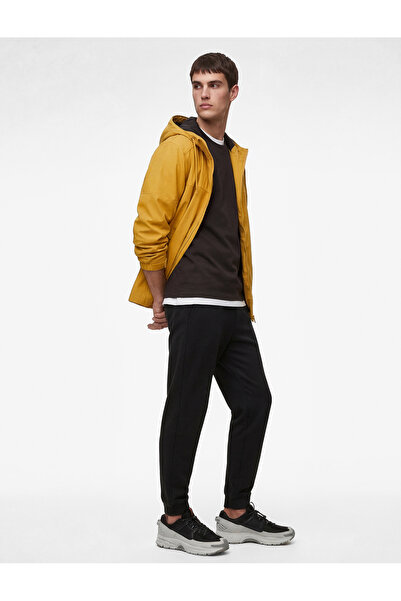 Koton Relaxed Fit Cotton Jogger Sports Sweatpants with Pockets and Elastic Waist