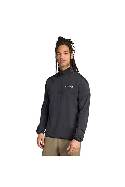 adidas Top din lână Terrex Multi CLIMAWARM cu jumătate de fermoar