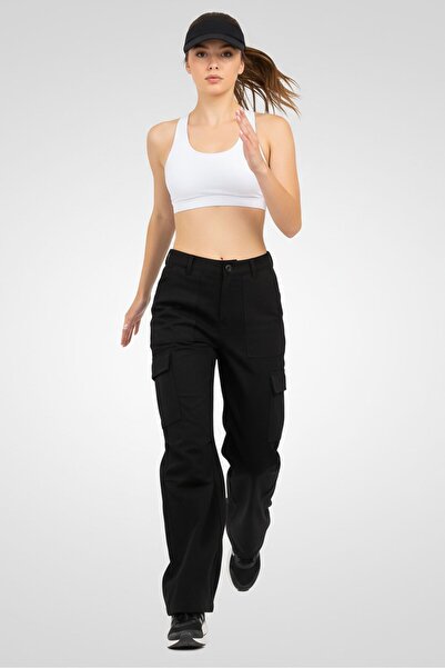 Nike J Balvin x Air Jordan Women Loose Fit Outdoor Cargo Pants, Black