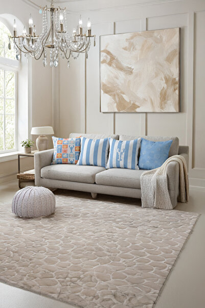 ASDİVA Set de 4 huse decorative pentru perne cu tema marinei cu modele de sco...