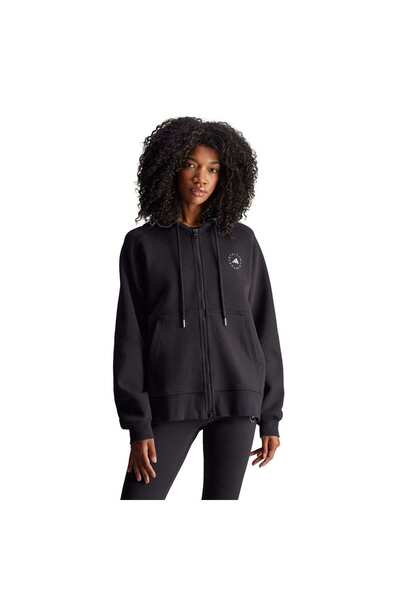 adidas Kadın Siyah Ceket aSMC FZ HOODIE JF6337