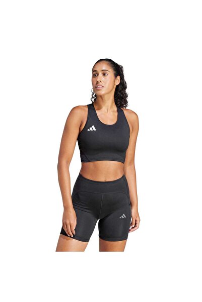 adidas Adizero E Crtop Kadın Siyah Koşu Tişört KADIN KOŞU T-SHIRT IY5506