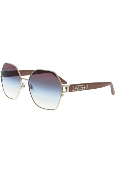 Guess Ochelari de soare pentru femei Guess GU7913 33W, Metal, Auriu, 59 mm