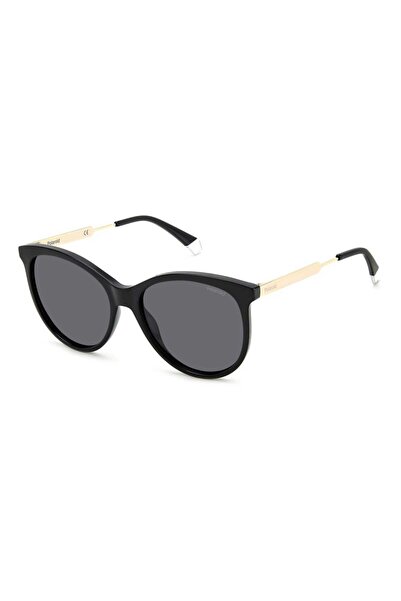 Polaroid Ochelari de soare Polaroid pentru femei PLD 4131/S/X 807/M9, Negri, ...
