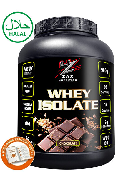 zax nutrition بروتين مصل اللبن المعزول 900 جرام 30 حصة من مسحوق البروتين بالش...