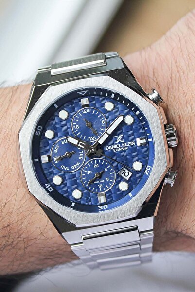 Daniel Klein Dk437409 Men's Wristwatch with Steel Strap