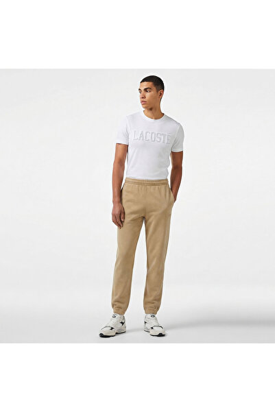 Lacoste Unisex Regular Fit Bej Eşofman Altı