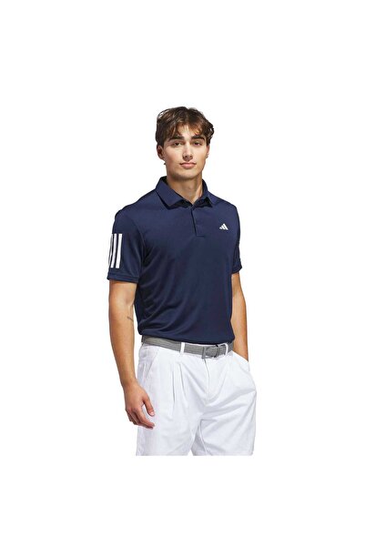 adidas Perf 3Strp Polo Erkek Polo T-shirt KC5549