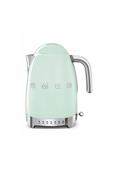 SMEG KLF04PGEU غلاية فولاذية خضراء 2400 واط سعة 1.7 لتر
