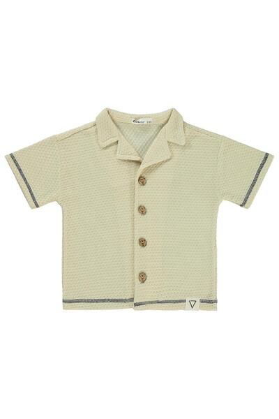 Civil Boys 2-5 Years Old Boy's Shirt - Ecru