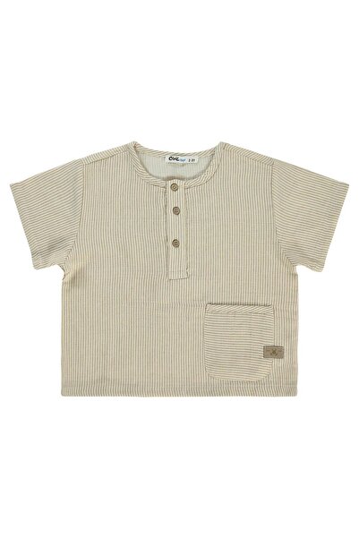 Civil Boys 2-5 Years Boy Beige Shirt