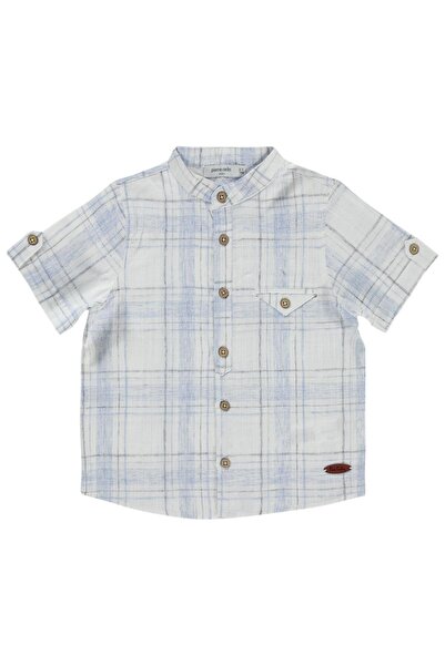 Pierre Cardin Erkek Çocuk Gömlek 2-5 Yaş Mavi