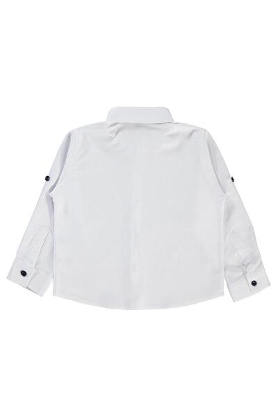 Civil Boys Cămașă Băiat 2-5 Ani Albă