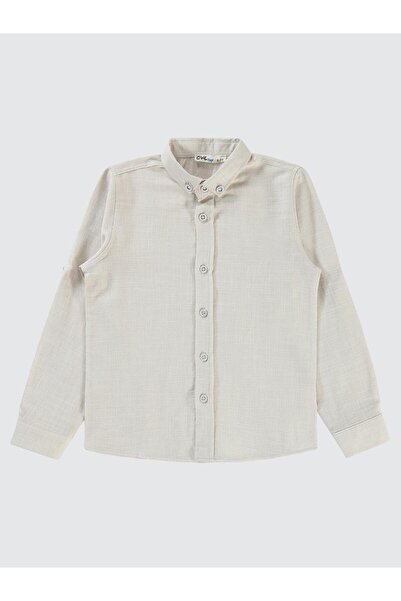 Civil Boys Boy's Shirt 6-9 Years Beige