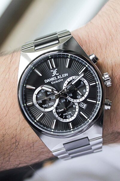 Daniel Klein Dk437072 Men's Wristwatch with Steel Strap