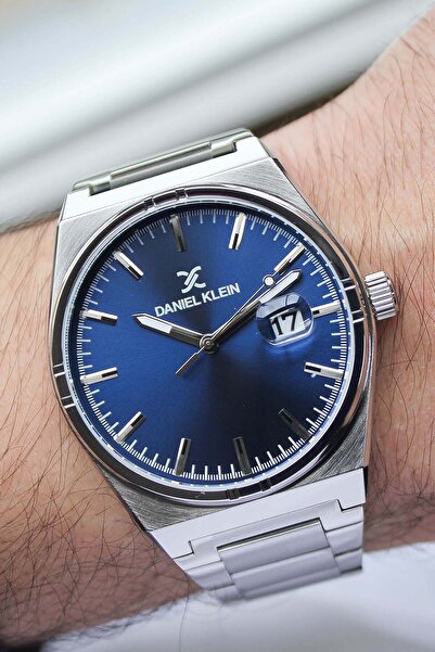 Daniel Klein ساعة يد رجالية بحزام فولاذي DK463354