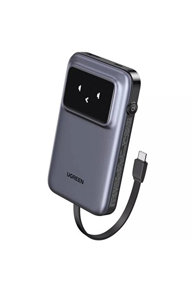 Ugreen Baterie externă USB, cablu Type-C, 10.000 mAh, 30 W, baterie externă P...