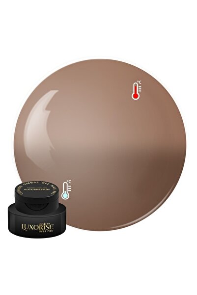 LUXORISE Thermo Cushion Ombre Babyboomer UV Nail Art Gel - Autumn Fade, 2ml