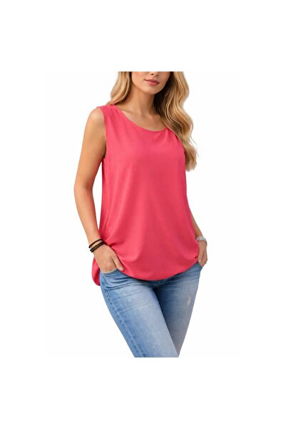 YAYA bluză B103C culoare coral,