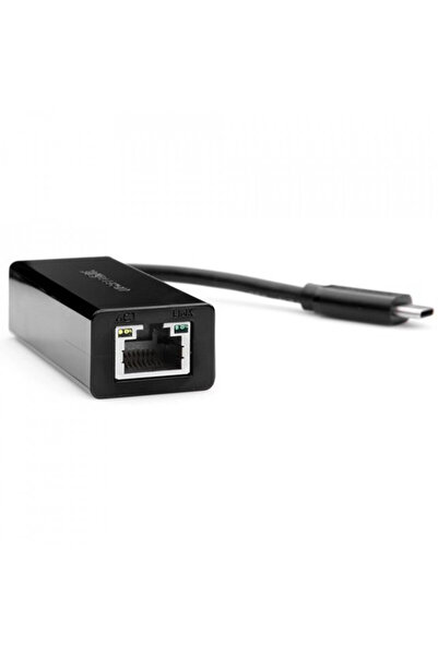 Ugreen Internet Cable (30287), Type-C to Internet Port, Plug & Play - Black
