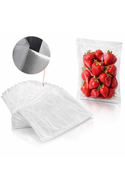 Salestore.ro Pungi vidat 100buc 15x24,5cm, pentru masini vid, durabile, fara ...