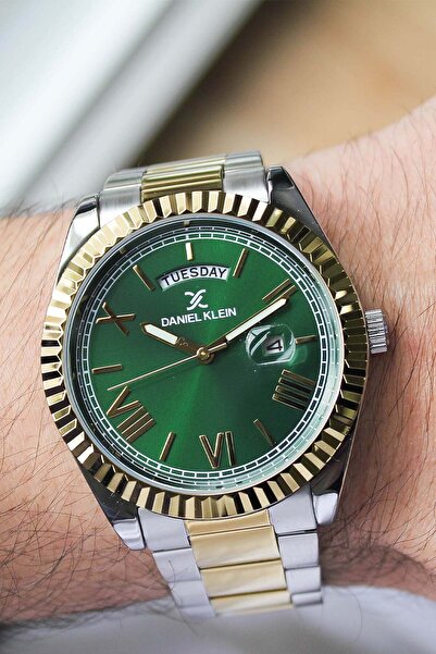 Daniel Klein Dk297034 Men's Wristwatch with Steel Strap