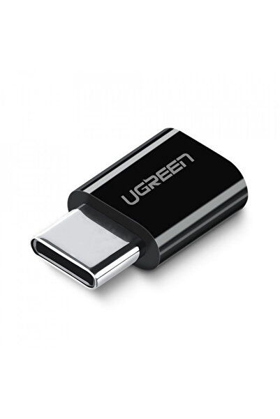 Ugreen OTG Adapter (30391) Micro-USB to Type-C, Quick Charge, 5V - Black