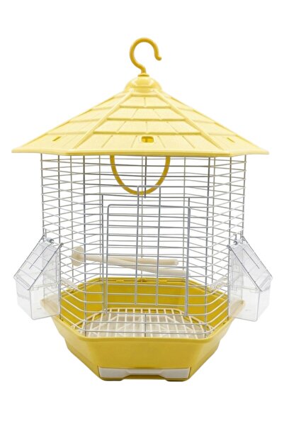 Dayang قفص طيور سداسي الشكل 320 - إصدار متعدد الألوان نابض بالحياة