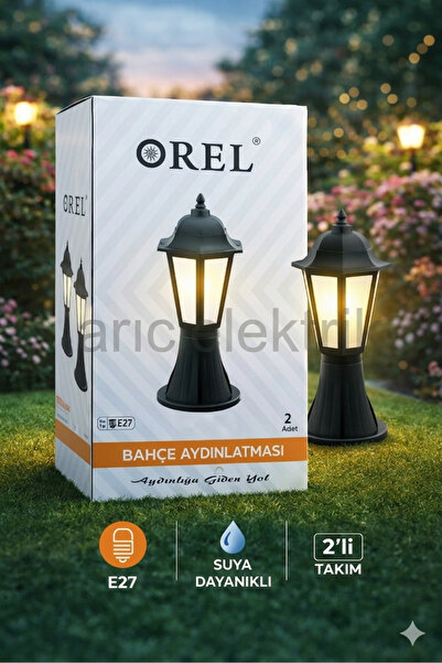 Orel SET ÜSTÜ BAHÇE AYDINLATMA 2 ADET