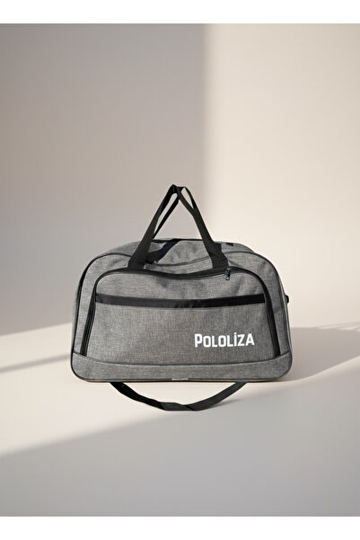 pololiza Havlu Kumaş çok 60 CM Unisex Siyah Spor Çantası Seyahat ve Fitness E...